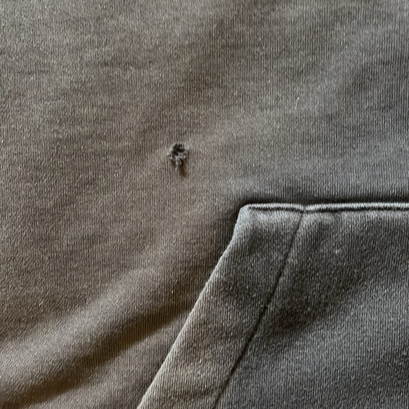 Black Heavy Adidas Hoodie - Picture 3 of 7